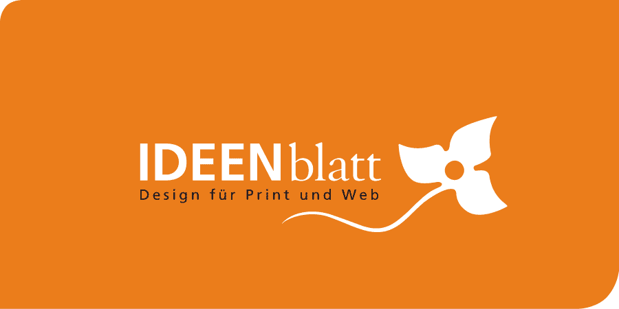 Ideenblatt Design fr Print und Web